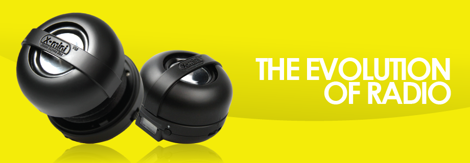 X-mini - Kapsułowe głośniki X-mini RAVE