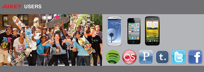 Jukey - przyjaźnie nastrojone głośniki Jukey