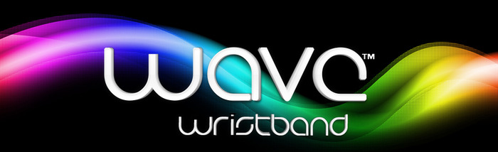 Wave - interaktywna, świecąca opaska Wave