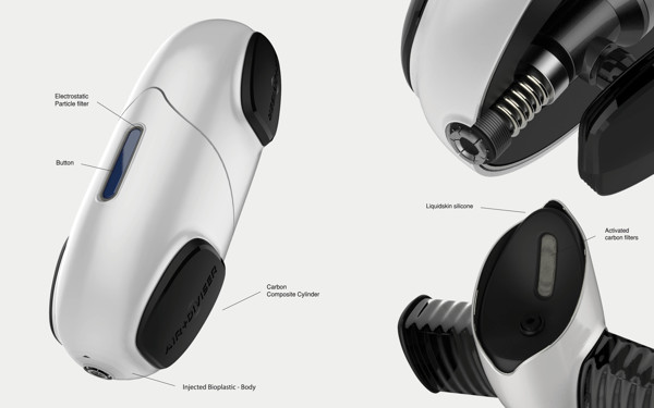 Air Diviser - nowoczesna maska tlenowa dla strażaków 웅진코웨이포폴2