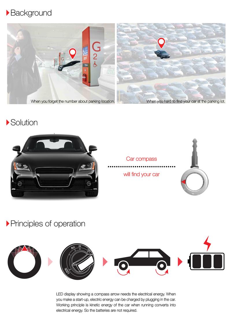 Car compass - aby ułatwić odnalezienie auta Car Compass