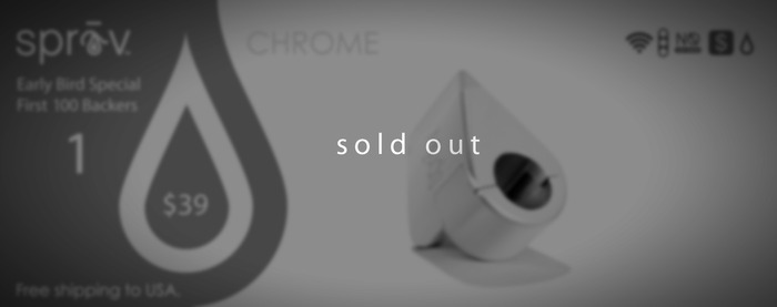 Sprav - gadżet do monitorowania zużywanej wody sprav