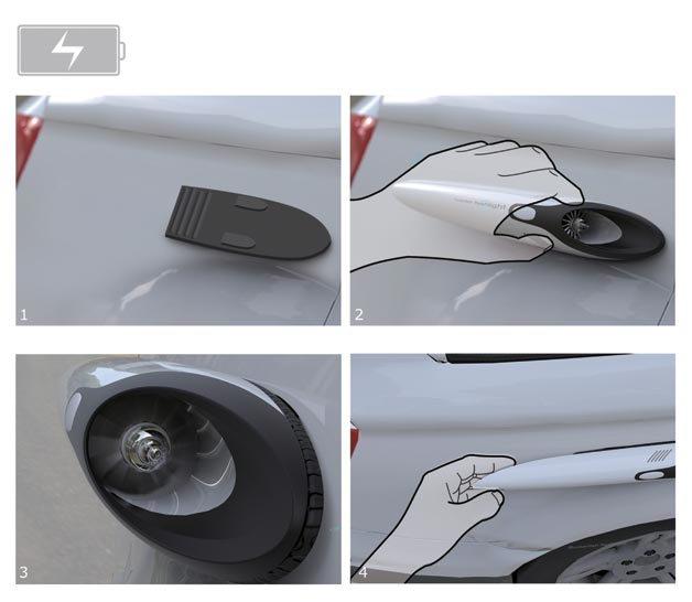 Suckerfish - latarka podobna do... ryby Suckerfish