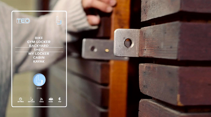 TEO - kłódka, do której otwierania i zamykania potrzebujesz jedynie smartfona TEO4