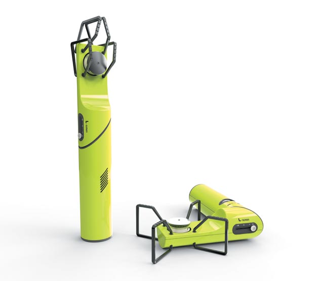 L-Burner - designerski i poręczny palnik gazowy L-Burner