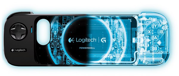 Logitech POWERSHELL - kontroler i zapasowa bateria w jednym powershella