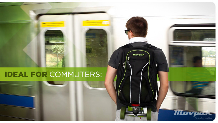 Movpak - plecak dla leniwego skatera Movpack 2