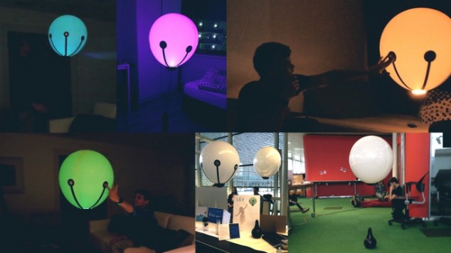 LevLamp - lewitująca lampa - balon levlamp