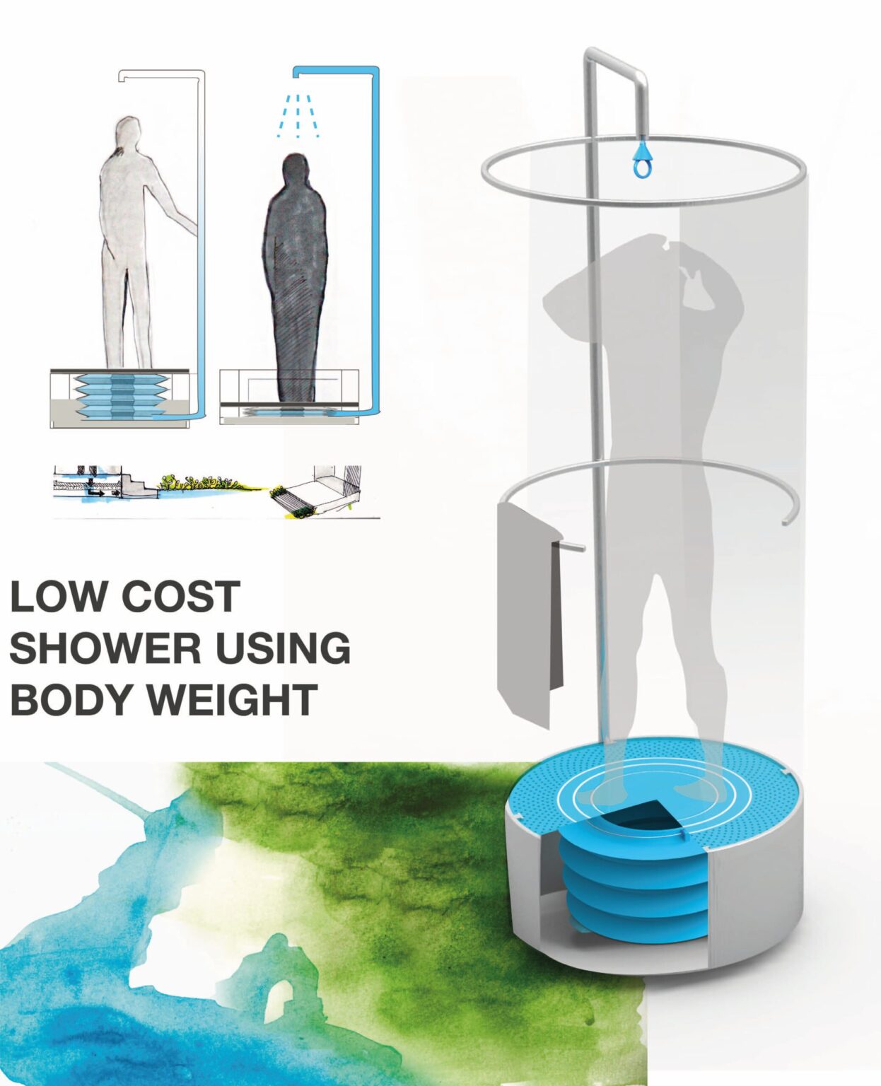 Lota Agua - prosty pomysł na prysznic