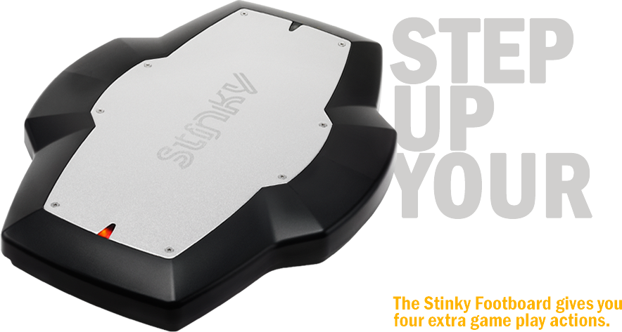 STINKY – kontroluj grę stopą STINKY - kontroluj grę stopą