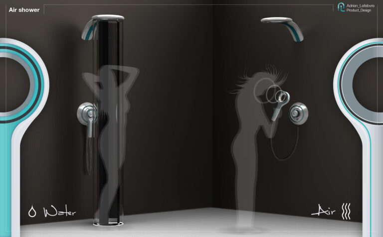 Air shower – wielofunkcyjny, designerski prysznic Air shower - wielofunkcyjny, designerski prysznic
