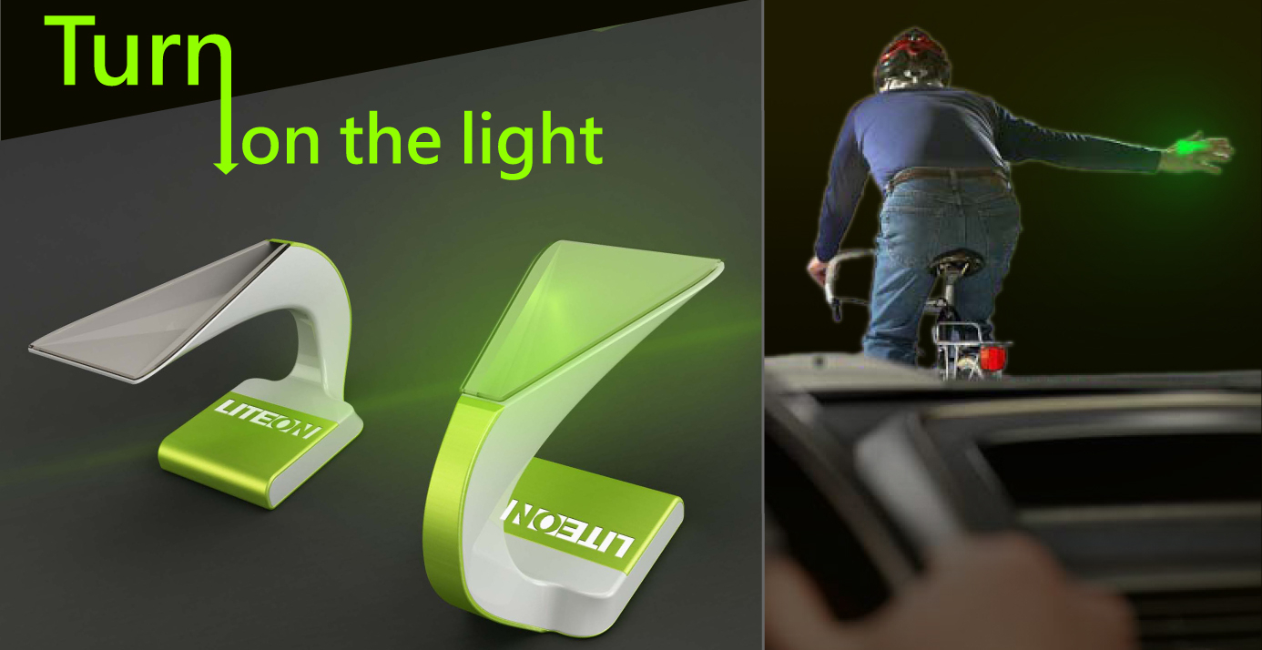 Turn on the light – rowerzysto bądź bardziej widoczny Turn on the light - rowerzysto bądź bardziej widoczny