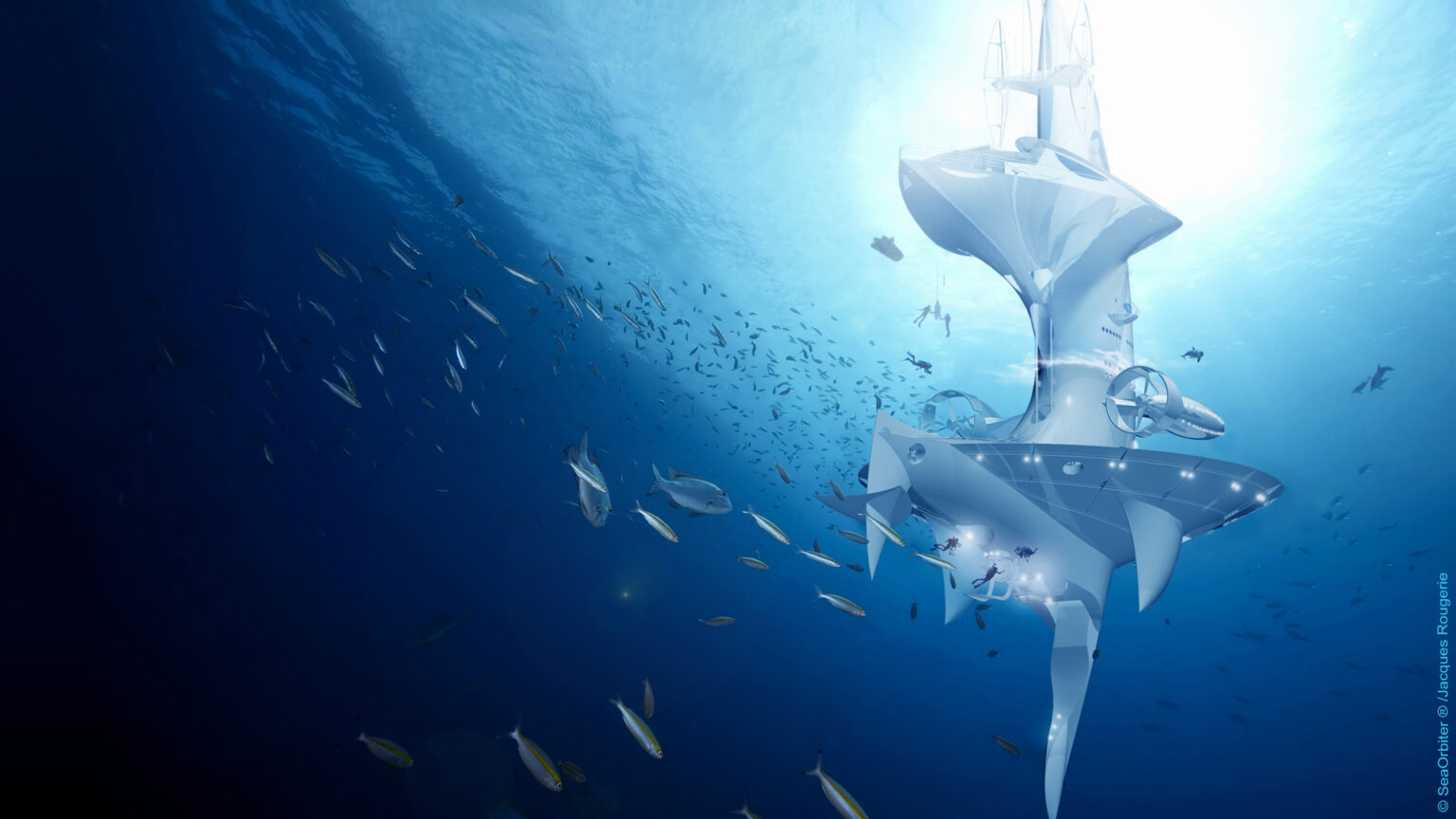 SeaOrbiter – nowa generacja statków do badania fauny i flory oceanów SeaOrbiter - nowa generacja statków do badania fauny i flory oceanów