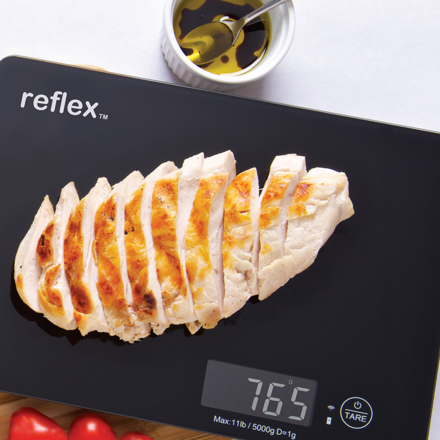 NutriCrystal Wireless Food Scale – pomoc w utrzymaniu diety NutriCrystal Wireless Food Scale - pomoc w utrzymaniu diety