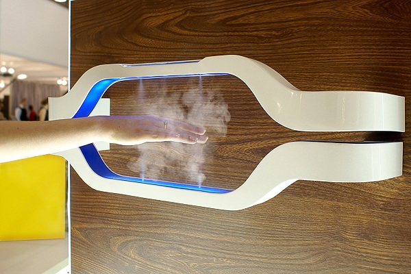 CLEA Desinfection Device – futurystyczne urządzenie czyszczące dłonie CLEA Desinfection Device - futurystyczne urządzenie czyszczące dłonie