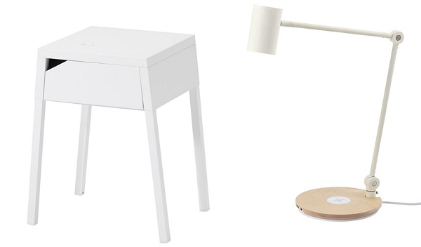  Ikea zaoferuje elementy wykończenia z ładowarkami bezprzewodowymi
