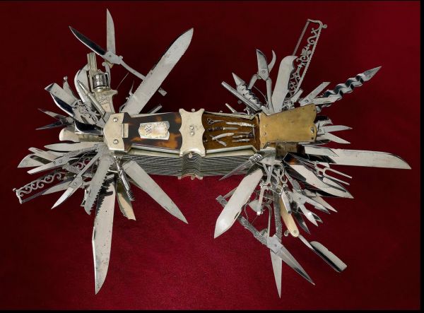  Multiblade Folding Knife – niezwykły scyzoryk z XIX wieku