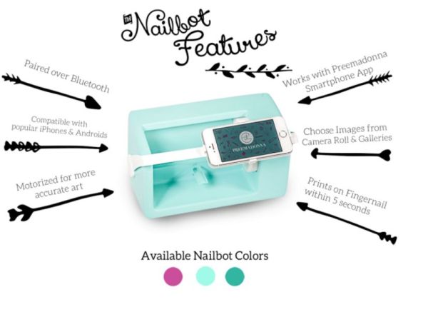  Nailbot – szybki manicure paznokci