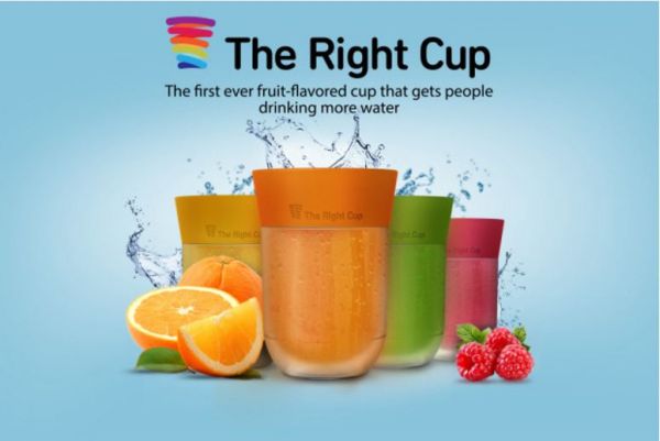  Pomysłowy kubek na wodę czyli The Right Cup