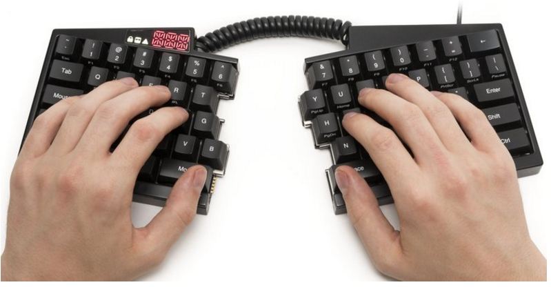  Ultimate Hacking Keyboard – pomysłowa klawiatura