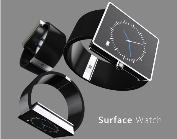  Koncept Microsoft Surface Watch