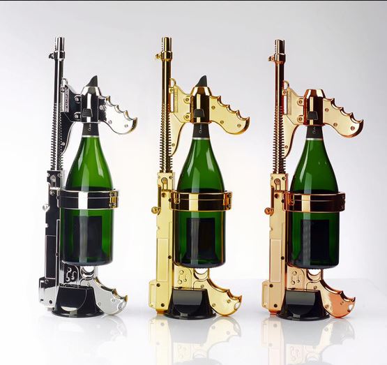  Champagne Gun – specjalna broń z szampanem