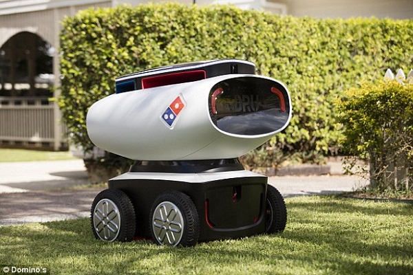  Pierwszy na świecie robot – dostawca pizzy