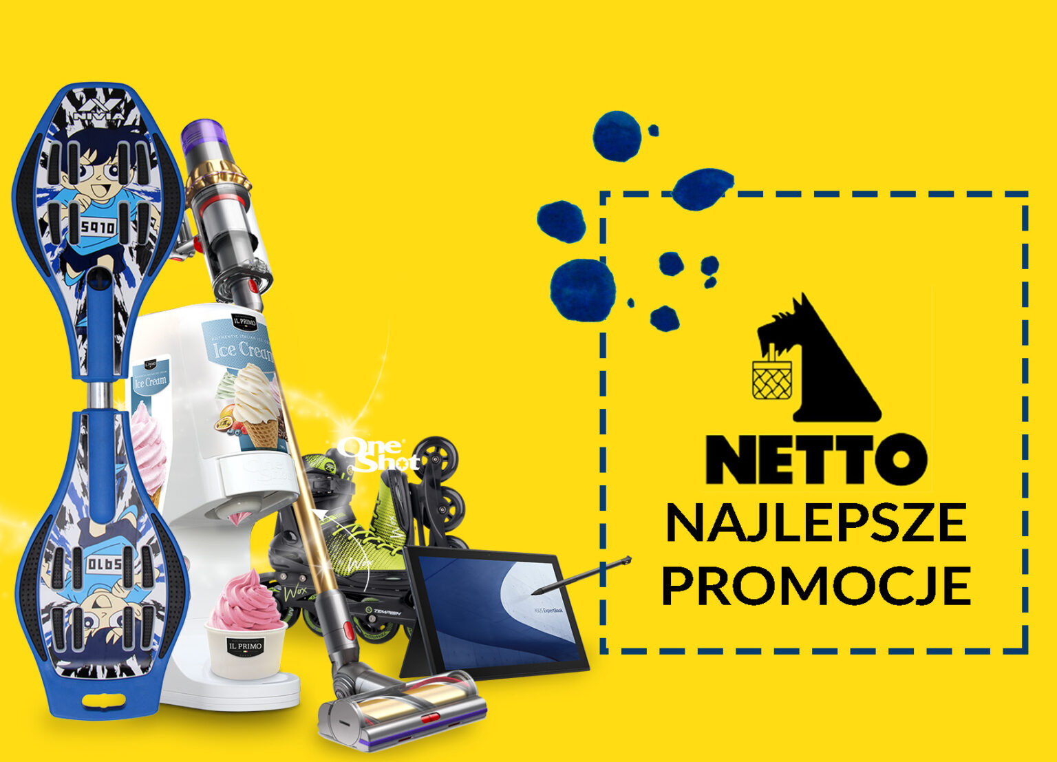 Netto – wielka wyprzedaż! Trwa od poniedziałku 18.07, więc się pośpiesz! Netto - wielka wyprzedaż! Trwa od poniedziałku 18.07, więc się pośpiesz!