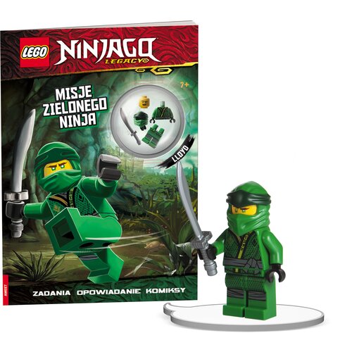 Książka LEGO Ninjago Misje Zielonego Ninja LNC-6720Y