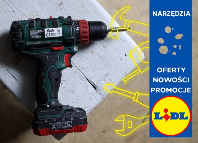 Taniej nie znajdziesz nigdzie – przecenione urządzenie już jutro może być w twoim warsztacie Parkside Lidl narzędzia warsztat warsztatowe wiertarka wiertarko wkrętarka ikona