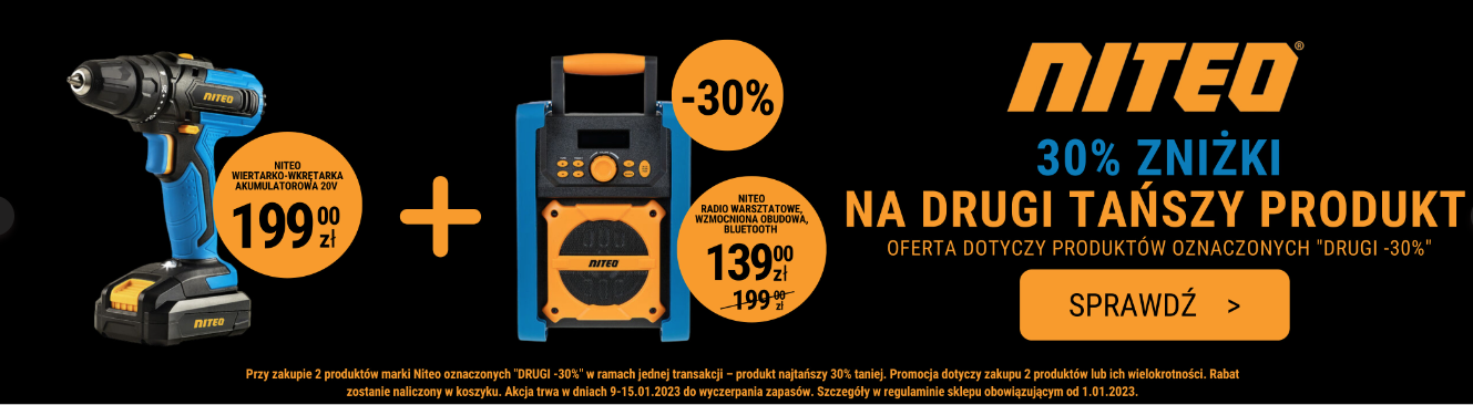 Tania wiertarko-wkrętarka w Biedronce - model za mniej niż dwie stówki