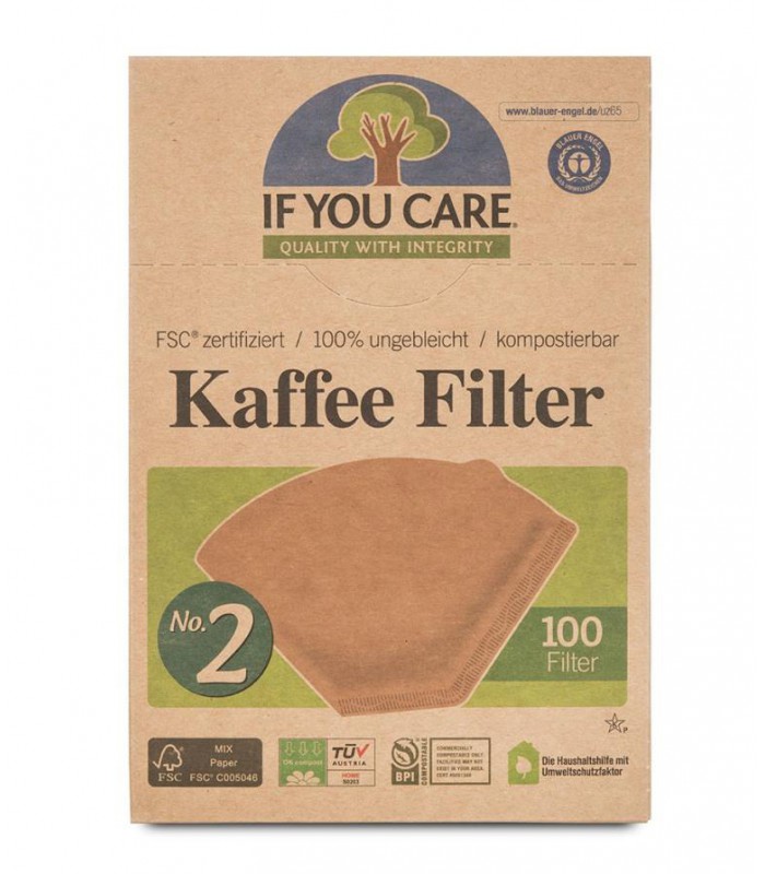 Kompostowalne filtry do kawy – If You Care
