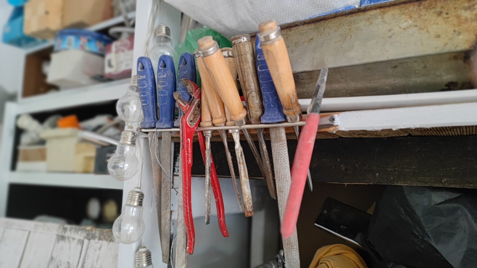 warsztat narzędzia elektronarzędzia pilniki pilnik