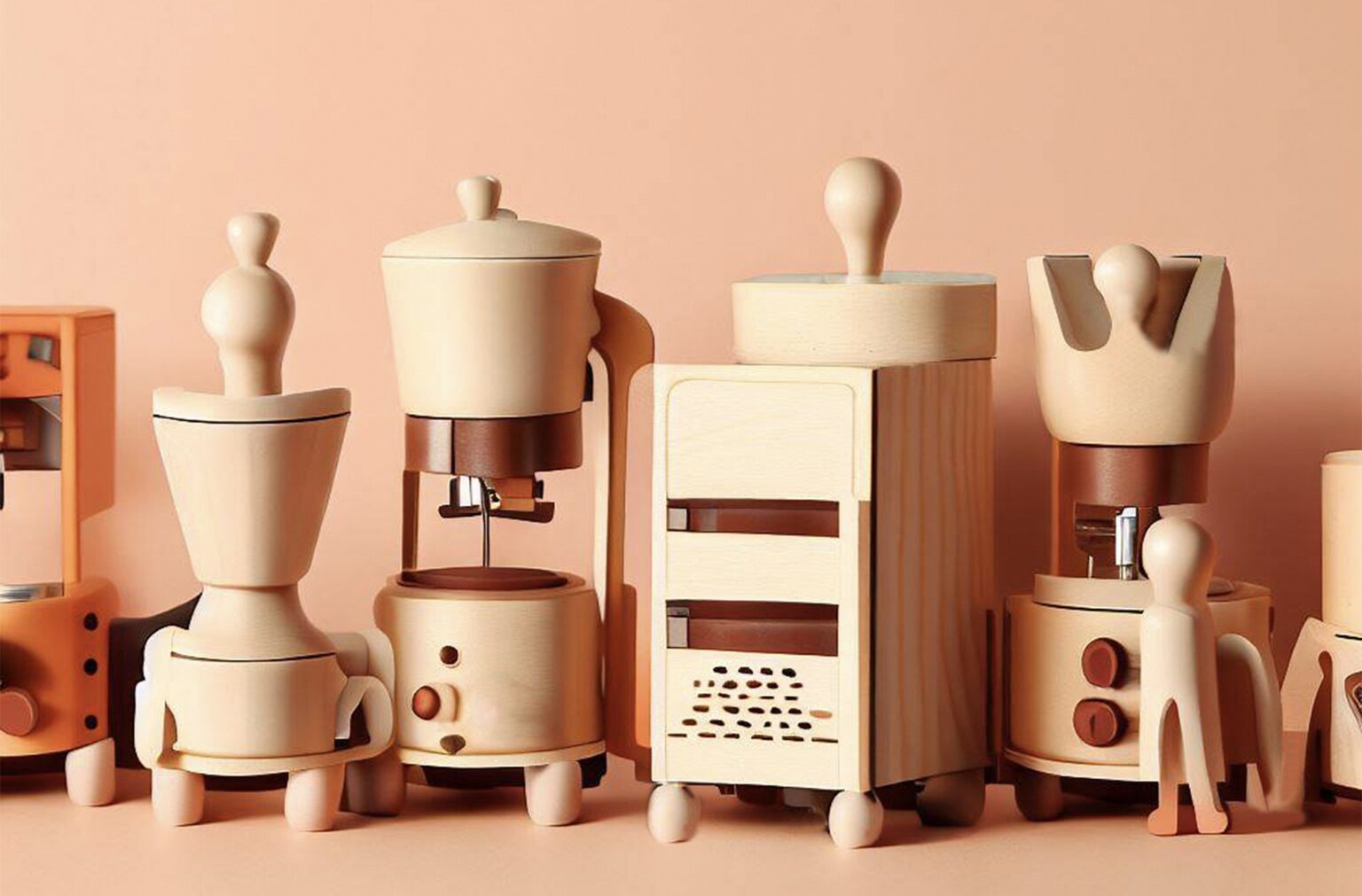 Ekspresy dla dzieci - super zabawki i niby-kawa