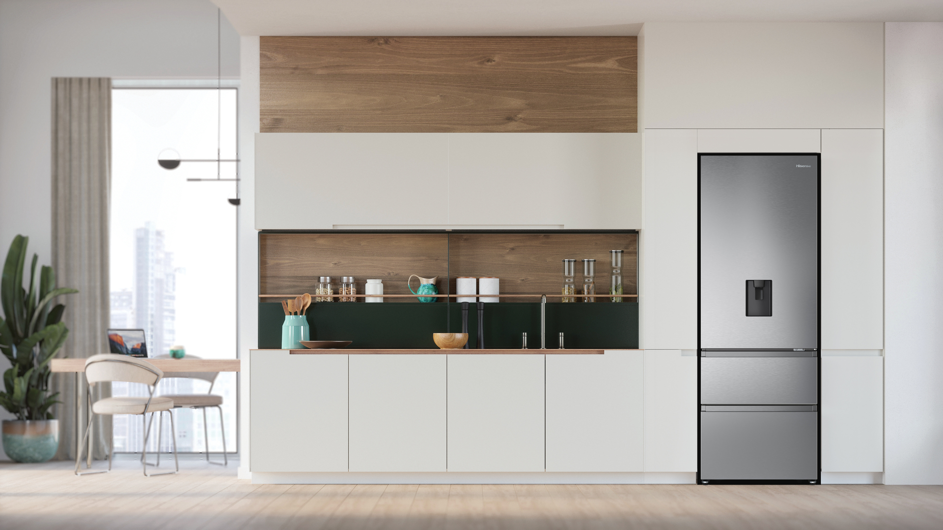 4 sposoby na zwiększenie pojemności twojej lodówki. Brak miejsca na zapasy nie będzie już problemem lodówka hisense skyline