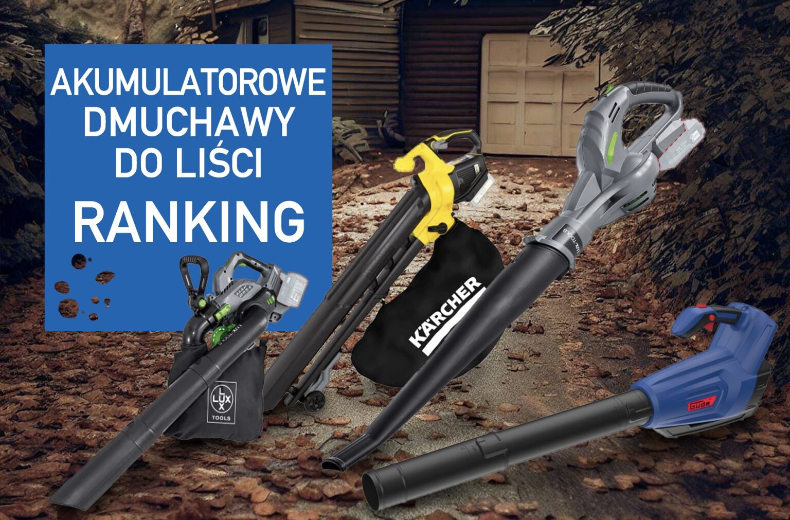 Akumulatorowe dmuchawy do liści – ranking. Jaką dmuchawę kupić w 2024 roku? Akumulatorowe dmuchawy do liści - ranking. Jaką dmuchawę kupić w 2024 roku?