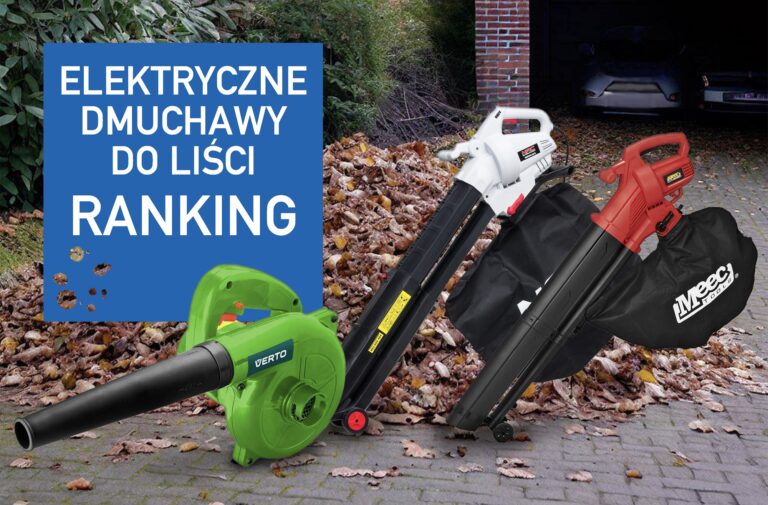 elektryczne dmuchawy do liści