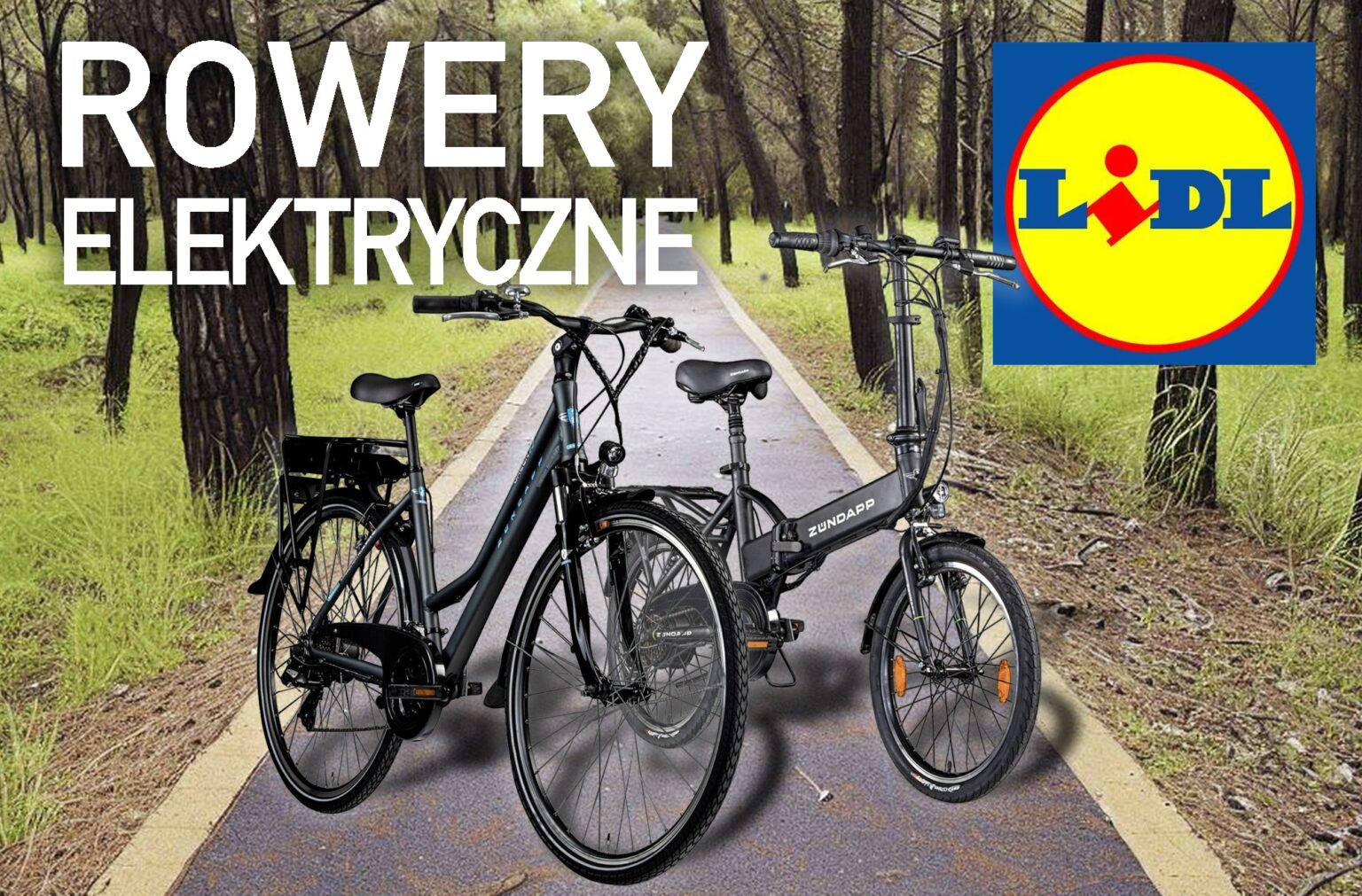 Rower elektryczny z Lidla