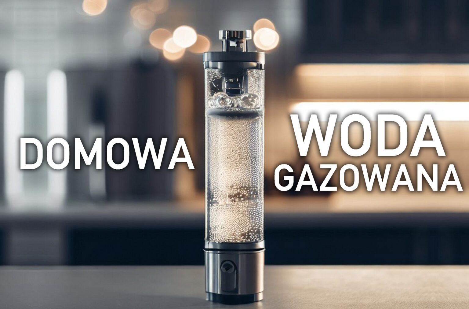 Jak zrobić wodę gazowaną w domu? Nic prostszego, robię ją codziennie Jak zrobić wodę gazowaną w domu? Nic prostszego, robię ją codziennie