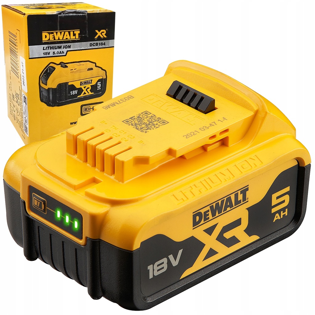 Akumulator Li-Ion DeWalt XR 18 V 5 Ah
