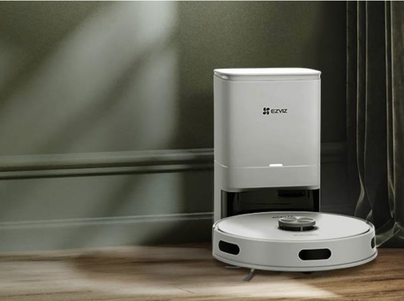 Robot odkurzająco-mopujący EZVIZ – taniej aż o 400 zł Robot odkurzająco-mopujący EZVIZ RE5 Plus