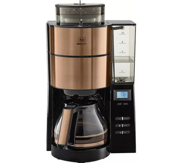 Jaki przelewowy ekspres do kawy z młynkiem? Najlepsze modele do 700 zł Ekspres przelewowy Melitta Aroma Fresh RWT 1021-04