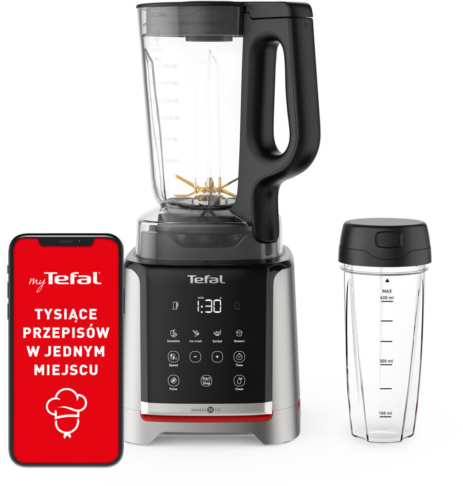 Jaki blender kielichowy kupić? Ranking 2025 Tefal BL91HD Infinymix+