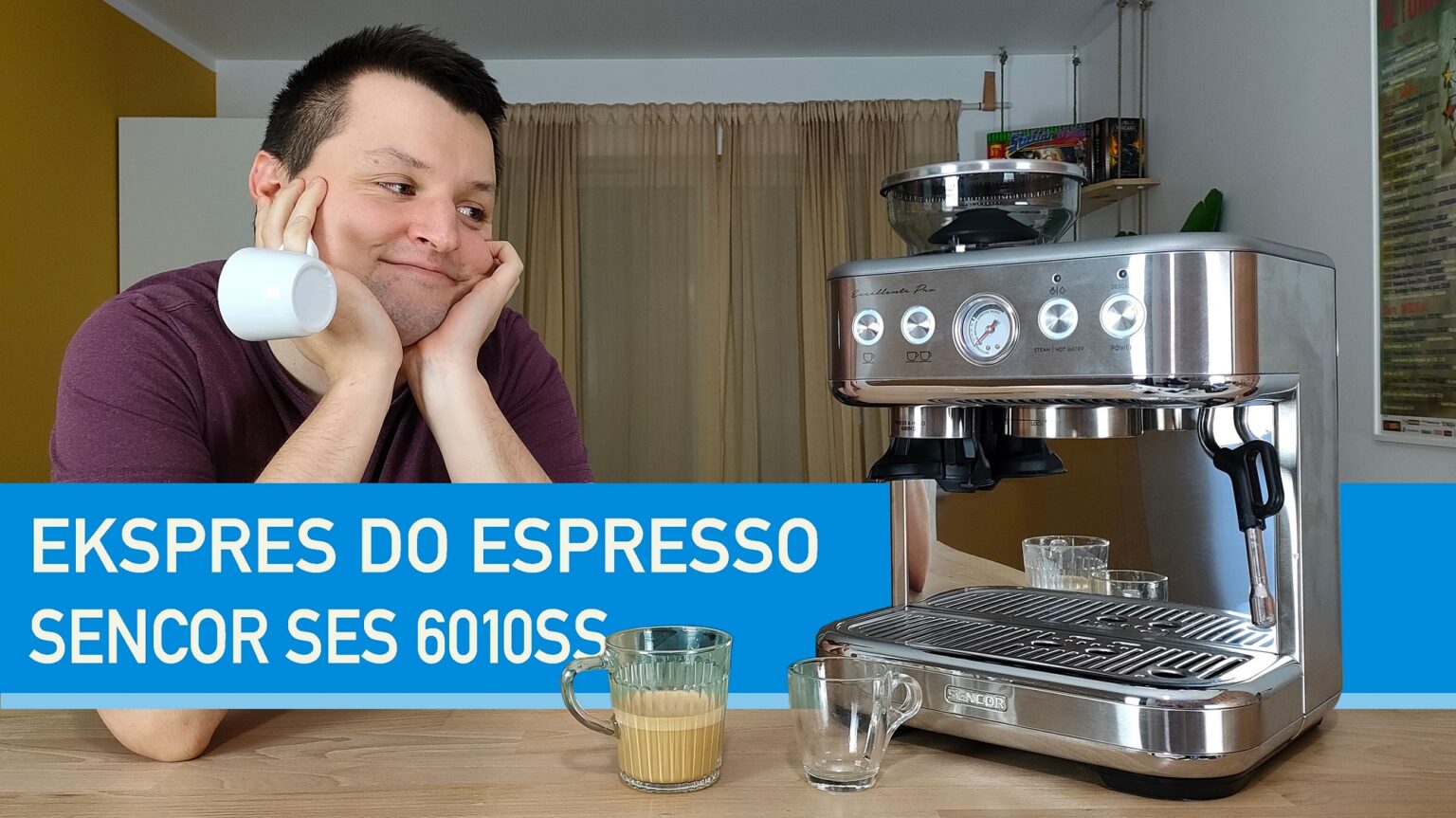 Testujemy ekspres Sencor SES 6010SS ikona wideo ekspres sencor SES6010SS