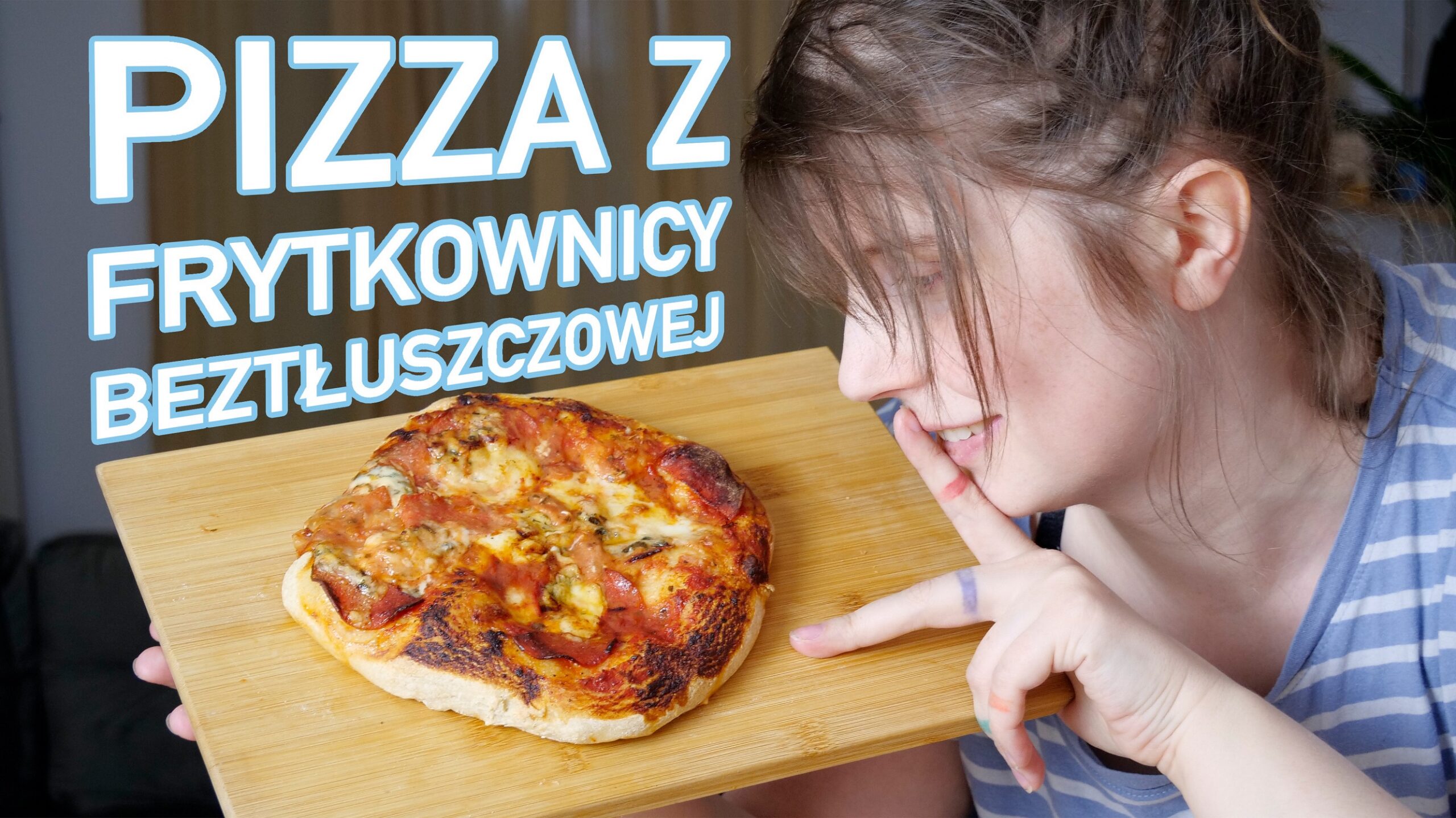 Przepis na pizzę z frytkownicy! pizza z frytkownicy beztłuszczowej