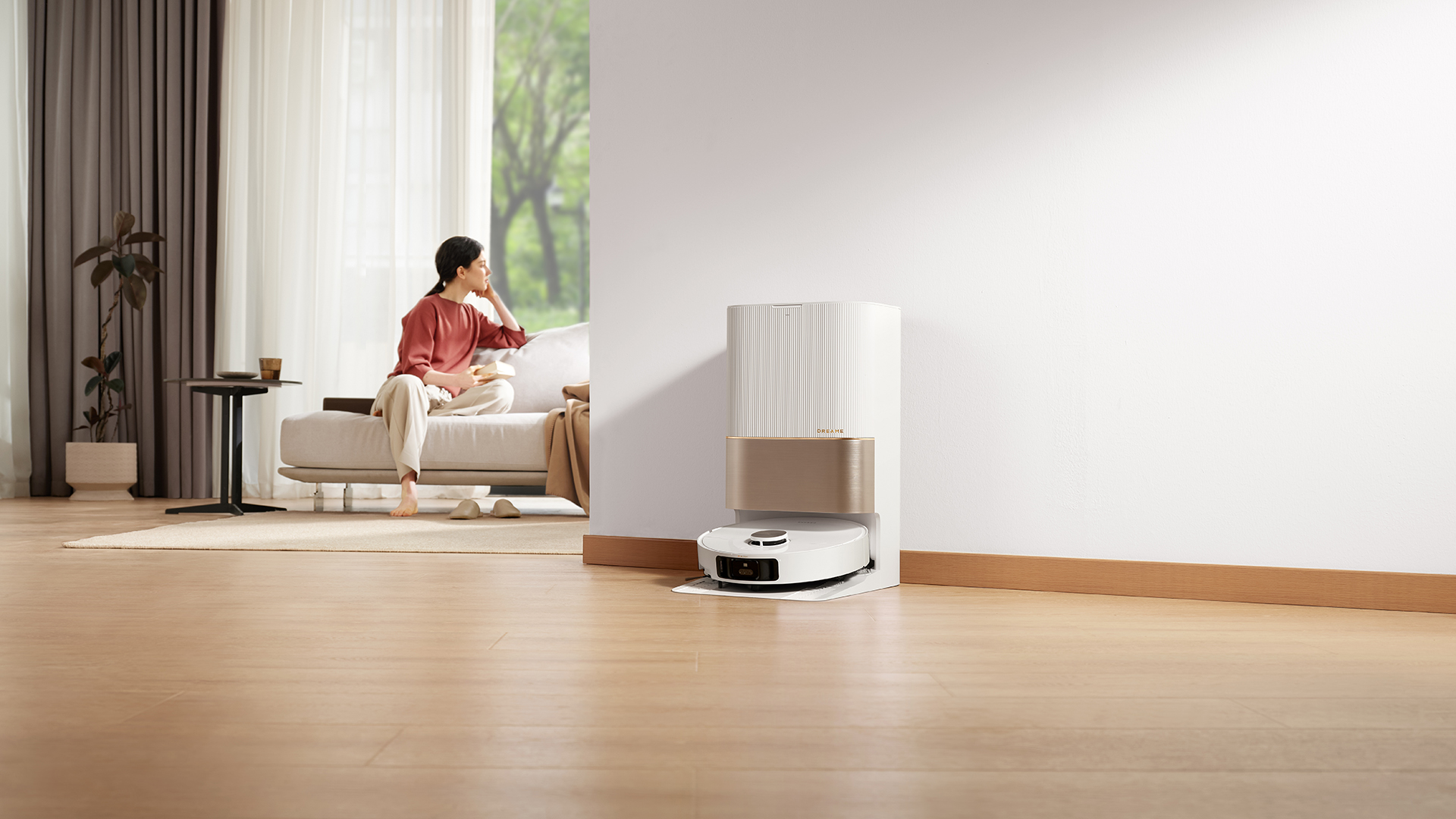 Dreame X40 Ultra w przedpokoju 