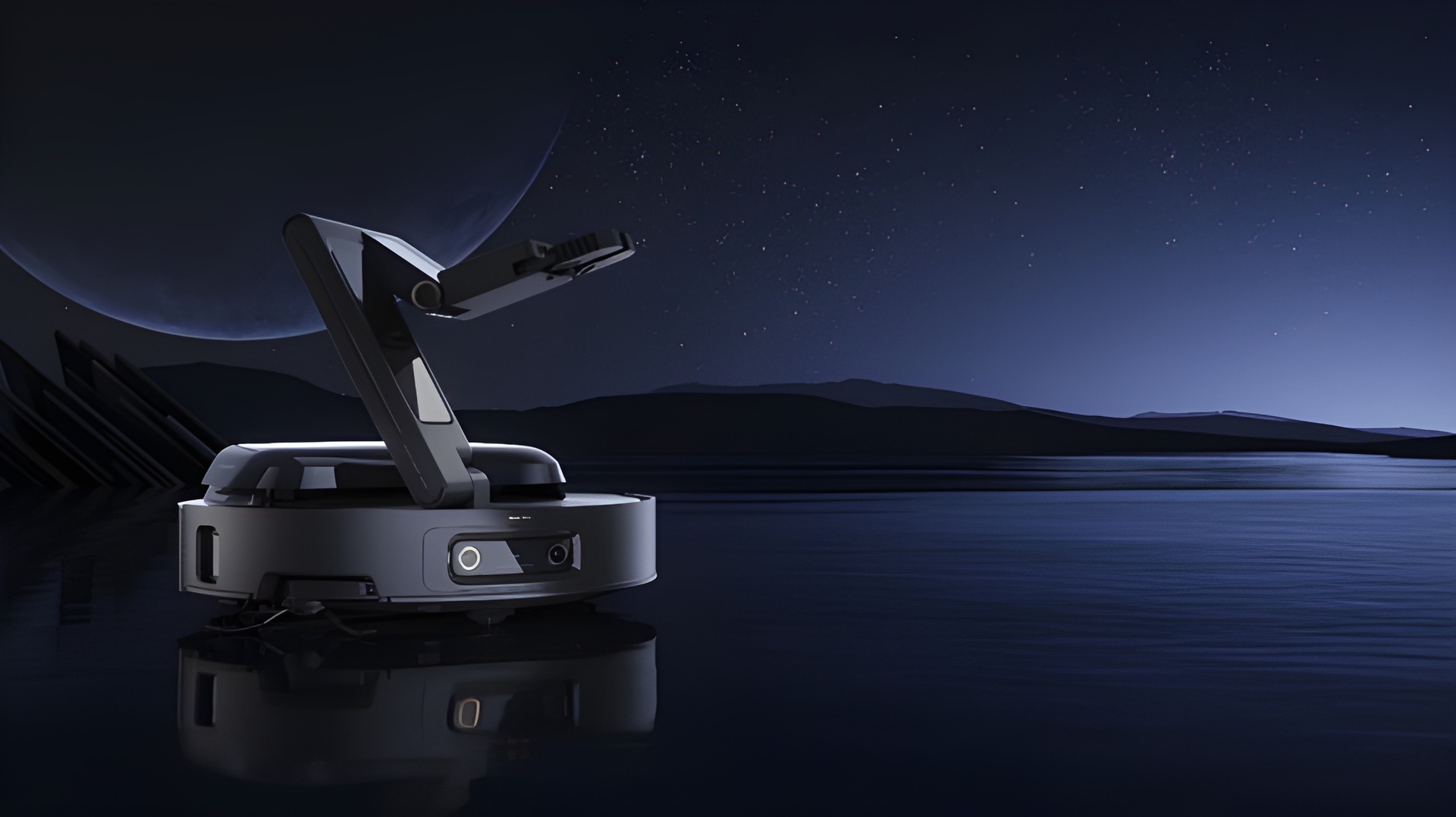 Prototyp dreame z robotycznym ramieniem