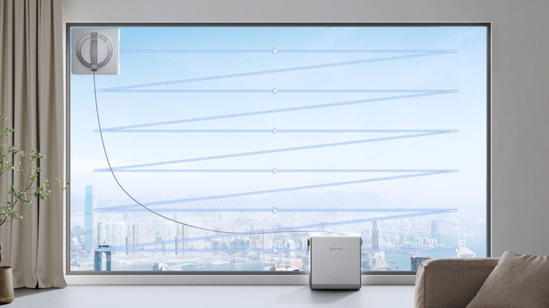 Kto by pomyślał, że i okna będą miały swoje roboty? Poznaj Winbot Mini oraz Winbot W2 Pro Omni Winbot W2 Pro Omni Widok