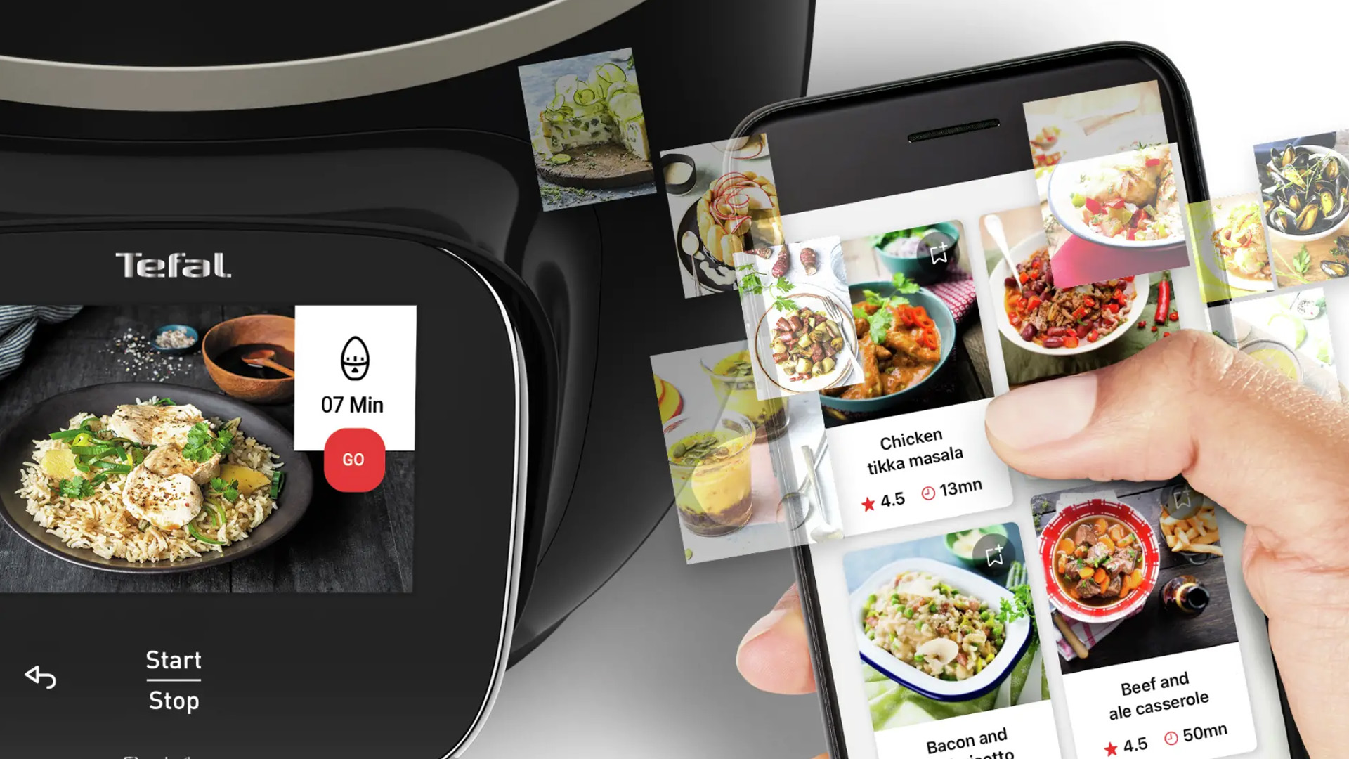 Aplikacja z przepisami do Tefal Cook4Me Touch