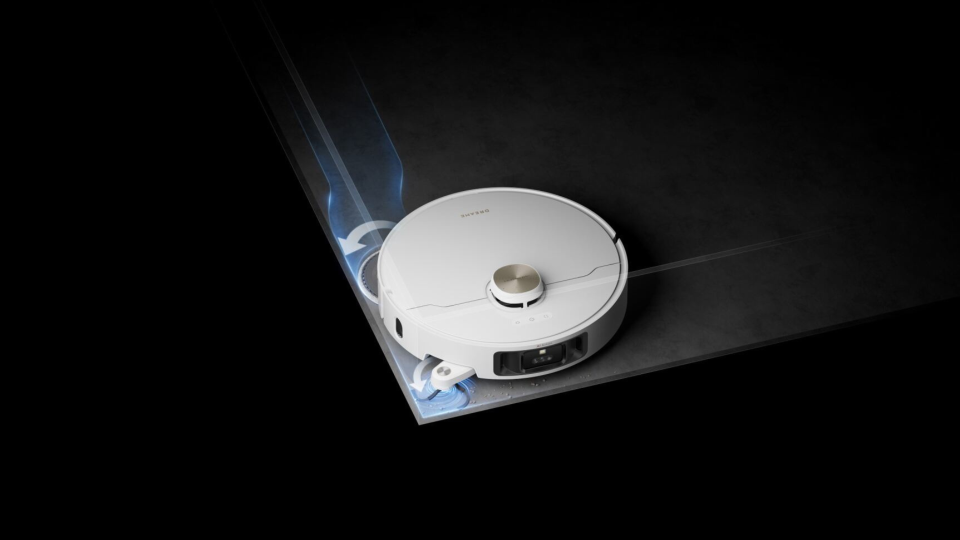 Dreame L40s Pro Ultra praca przy kątach